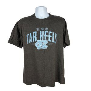 UNC Tar Heels Mens Logo Graphic T-Shirt By 4th & 1 Size XL